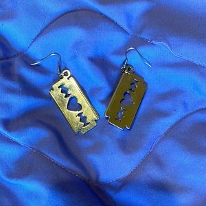 Razor Blade Earrings set!